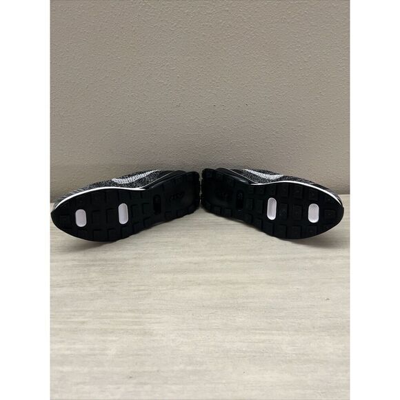 Nike DJ6106-001 Men’s Sz 7 Women Sz 8.5 Air Max Flyknit Racer Black - Picture 10 of 11